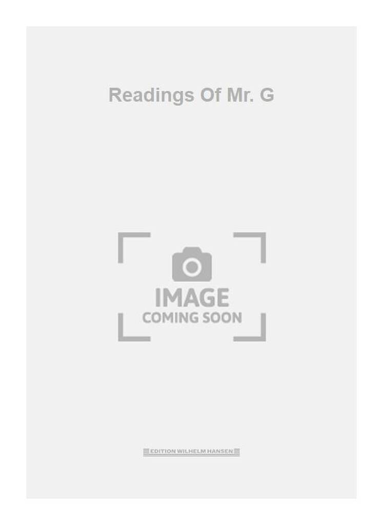 Readings Of Mr. G